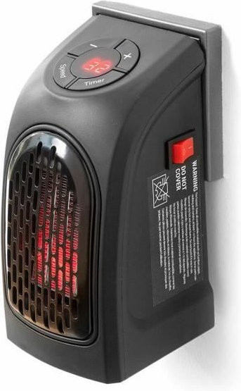 Tragbare Heizung InnovaGoods Heatpod mit Thermostat und Timer, 400 W, Schwarz - Bild 1