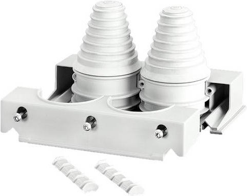 Hensel Kabeleinschub 2x30 bis D72mm FP FG 282 Kabeleinführung aus Kunststoff in Weiß - Bild 1