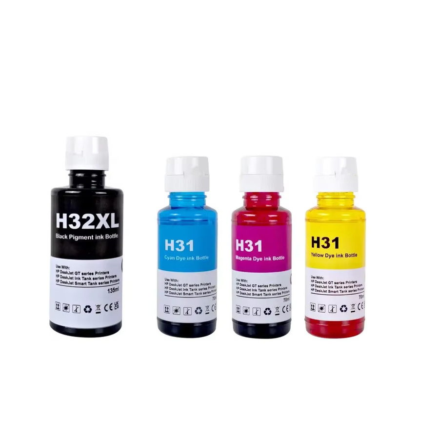 HP 32XL 31 Nachfüll-Tinte Multicolor für HP Smart Tank 5105 6001 7001 670 720 750 790 Inkjet-Drucker - Bild 3