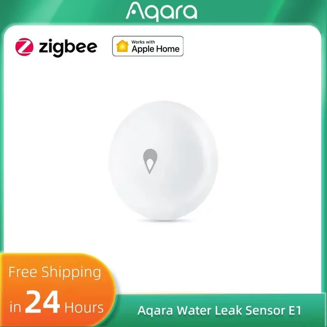 Aqara Wasserimmersionssensor E1 Zigbee Wasserleckdetektor in Weiß für Mi Home APP - Bild 1