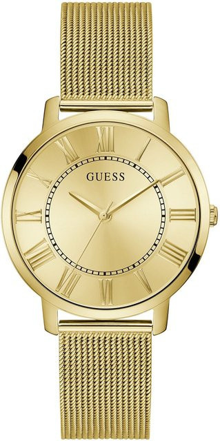 Guess Armbanduhr, Quarz, Edelstahl, Gold, 40 mm, Herren - Bild 1
