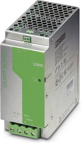 Phoenix Contact QUINT-BUFFER/24DC/20 2866213 Energiespeicher in Grau - Bild 1