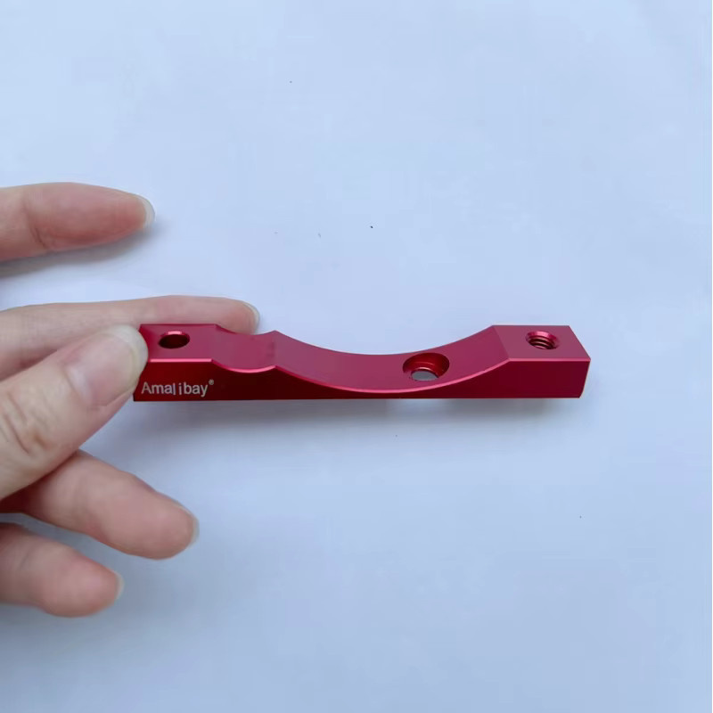 Zoom Xtech Bremse HB100 Adapter Kit für Xiaomi M365, Pro 1S und Pro 2 Elektroroller aus Aluminiumlegierung in Rot - Bild 3