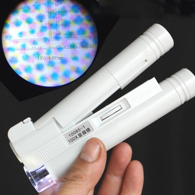 EnjoyGoods Lupe, mit LED-Beleuchtung, weiß - Bild 1