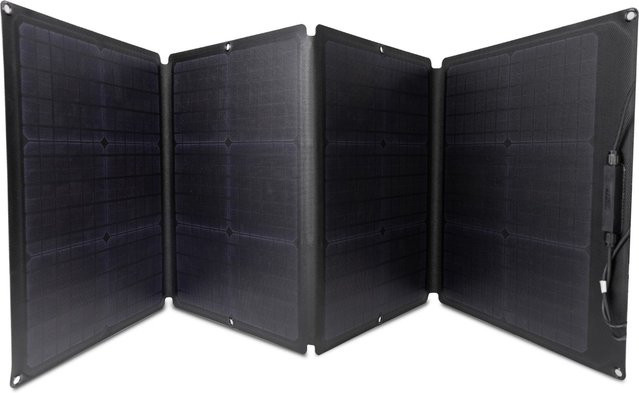 EcoFlow 110W Tragbares Solarpanel Solar-Ladegerät in Schwarz - Bild 1