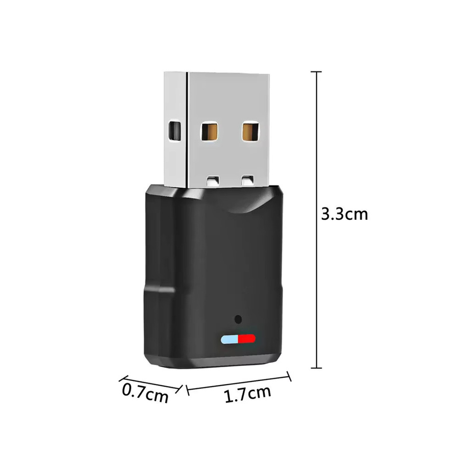 kebidu Wireless Game Audio Kopfhörer Adapter Bluetooth 5.3 Empfänger und Sender für PS5, PS4 und PC in Schwarz - Bild 4