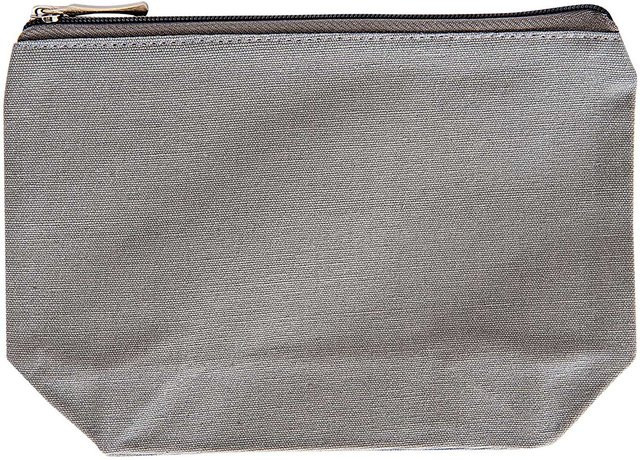 Rico Design Etui aus Baumwolle in Grau mit Reißverschluss - Bild 1