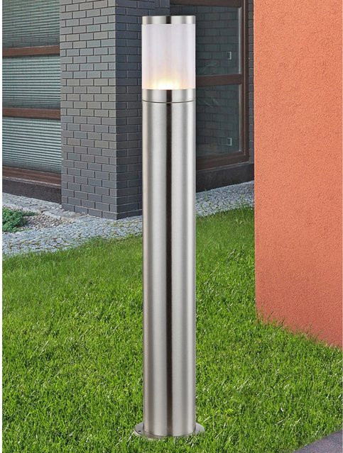 Globo Lighting Wegeleuchte XELOO aus Edelstahl in Silberfarben - Bild 5