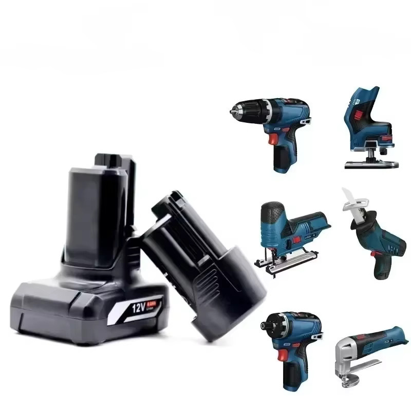 Aleaivy Ersatzakku GBA12V 6000mAh für Bosch 12V/10,8V Li-Ion Akku-Elektrowerkzeuge kompatibel mit BAT411 und BAT420 - Bild 5