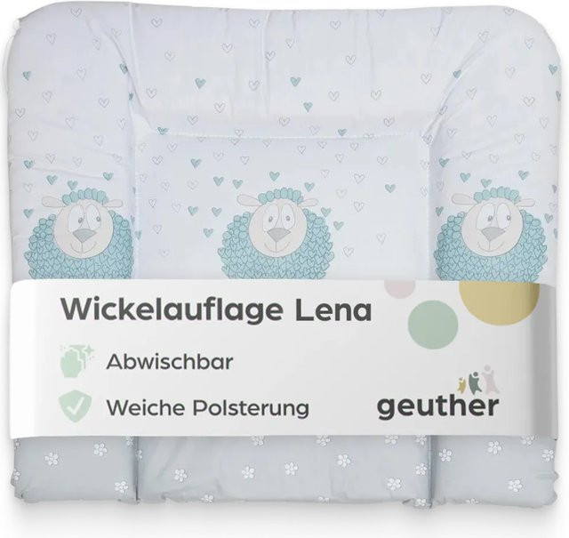 Wickelauflage Lena von Geuther, Multicolor, B/T/H: 85 x 75 cm, ÖKO-TEX Standard 100 G - Bild 1