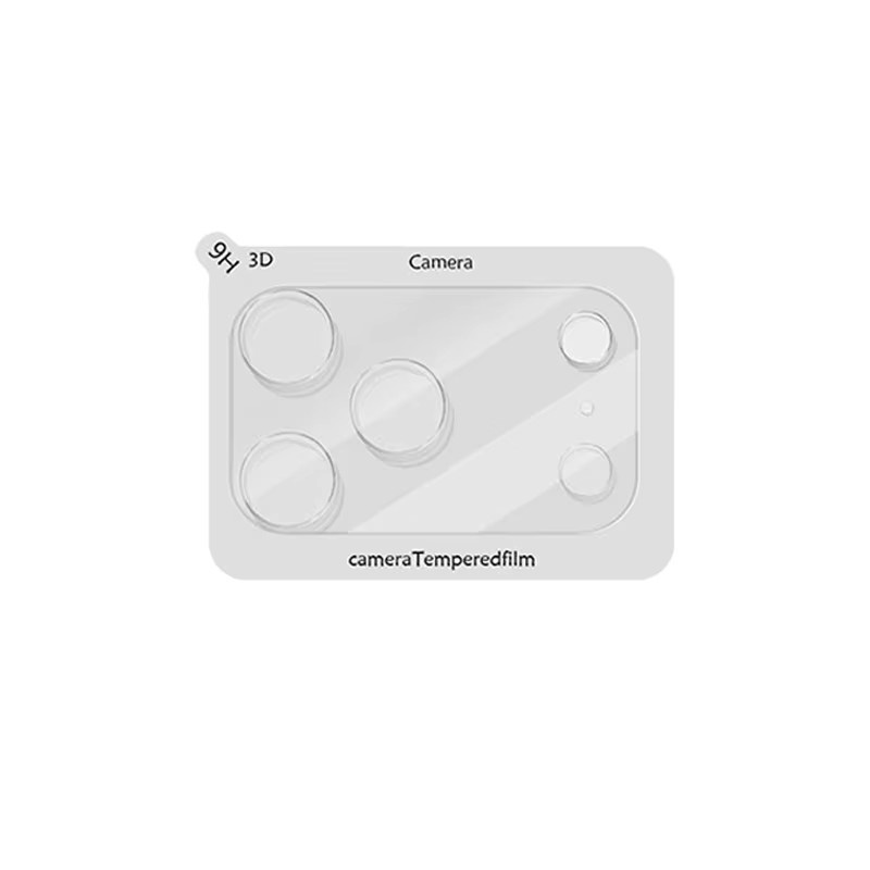 Lereach 3D-Kameraobjektivschutz für iPhone 17 Pro Max, iPhone 17 Pro und iPhone 17 Air, kratzfeste und hochtransparente Objektivfolie, transparent - Bild 5