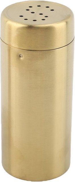 Fishine Gewürzstreuer Set aus 304 Edelstahl in Silber und Gold, 2 Stück multifunktionaler Gewürzspender für Salz, Zucker oder Chilipulver - Bild 1