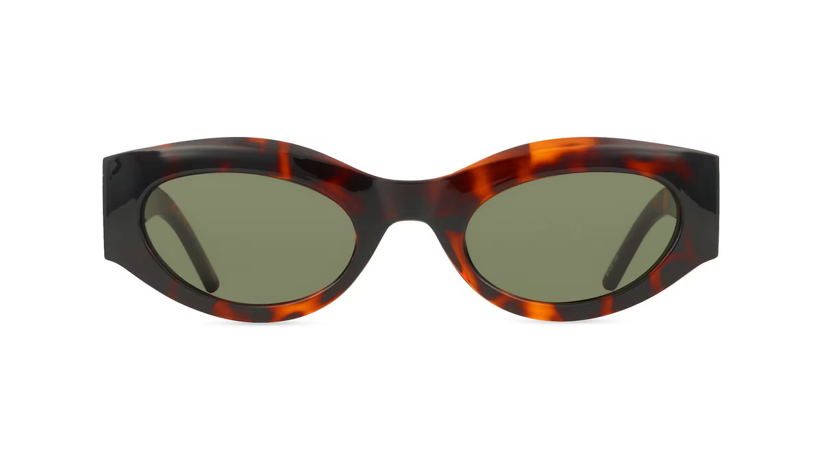 Le Specs BODY BUMPIN II Sonnenbrille, Vollrand, Oval, Kunststoff, Unisex, braun, grün - Bild 1