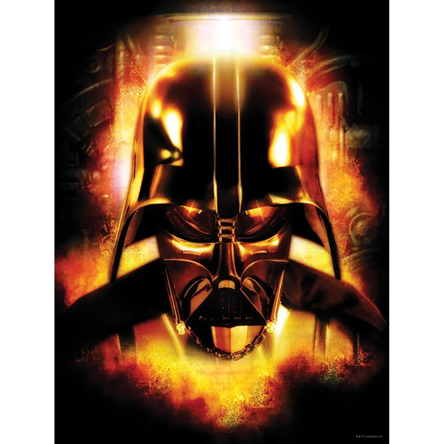 Komar Wandbild Star Wars Vader in Multicolor, Breite: 30 cm, Höhe: 40 cm - Bild 2