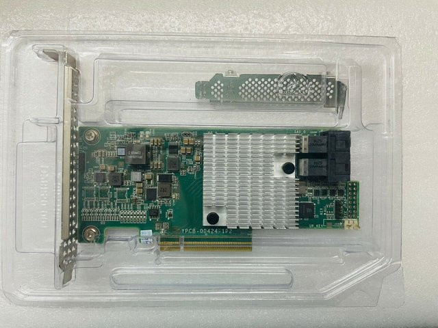Inspur 9300-8I YPCB-00424 LSI SAS3008 12Gbps HBA Controller Card im IT-Modus für ZFS FreeNAS UnRAID in Grün - Bild 1