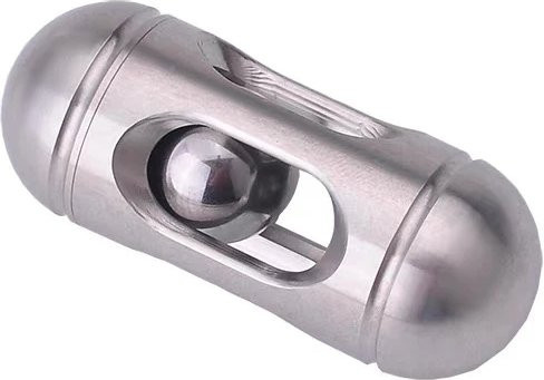 AHHLCLT Mini Zylindrisches Edelstahl Metall Anti Stress Spielzeug - Bild 1