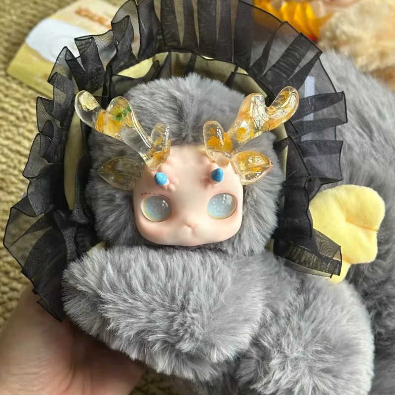 Lulu Gululu Pilz Fantasy Biologie Hirschblüten Serie Plüsch Blind Box Überraschungsfigur - Bild 3