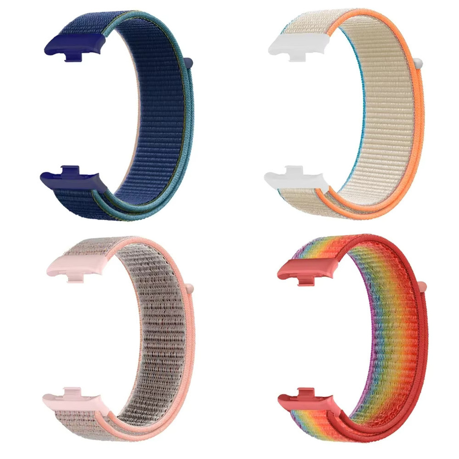 Xiaomi Uhrenarmband Nylon, Schleife, Multicolor, Redmi Uhr 4/5, Mi band 8/9 Pro - Bild 3