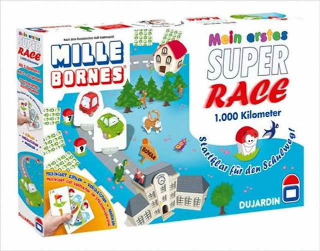 Winning Moves Games, Inc. Mein erstes Super Race - 1.000 Kilometer, Kinderspiel - Bild 1