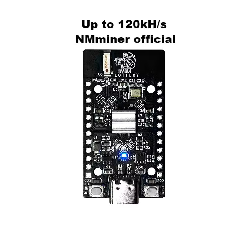 NMMiner-Bot-Kette Lucky BTC Solo Bitcoin Miner von Heltec Automation in Schwarz mit 3080 KH/s - Bild 2