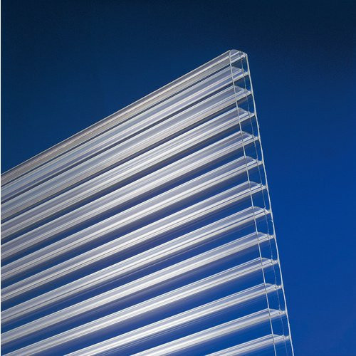 GUTTA Dachplatte aus transparentem Polycarbonat, Breite: 98 cm - Bild 1