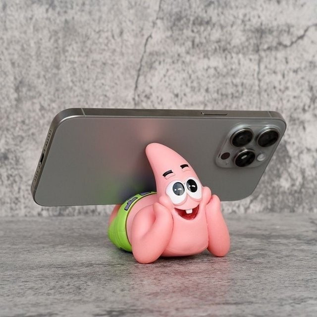Bandai SpongeBob Patrick Star Handyhalter, Actionfigur, Kunststoff - Bild 1
