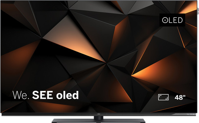 Loewe We. SEE 48 OLED Smart-TV 4K Ultra HD, 121 cm, Coal Black - Bild 1