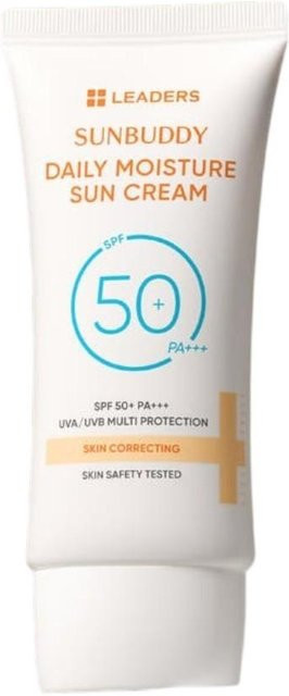 Leaders Sunbuddy Sonnencreme, 50 ml, mit Birkenwasser und Haferkern - Bild 1