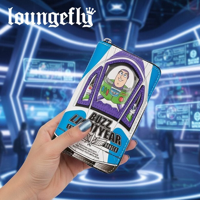 Loungefly Pixar Toy Story 30. Jubiläum Buzz Lightyear Reißverschluss-Geldbörse - Bild 1