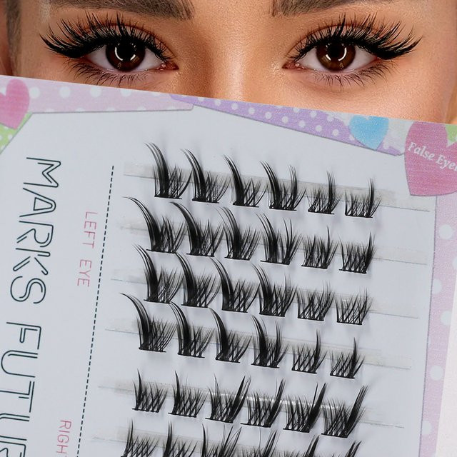 Marks Future Künstliche Wimpern, Black, 60 Stück, Unisex - Bild 1