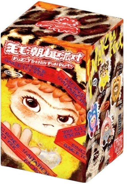 WAKUKU Flauschige Modische Feier-Serie Blind Box, Plüsch-Ornamente, Grau, ab 14 Jahren - Bild 1