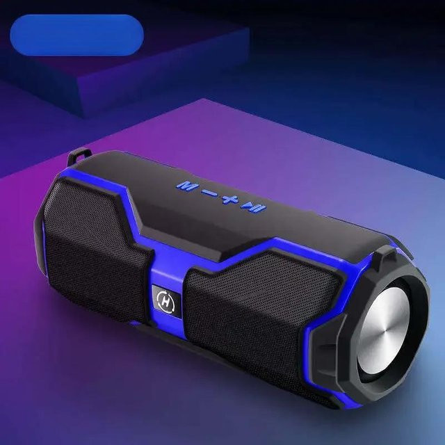 Caixa Desom Bluetooth Lautsprecher mit 200W Hochleistung, Subwoofer und wasserdichtem Soundsystem in Schwarz - Bild 1