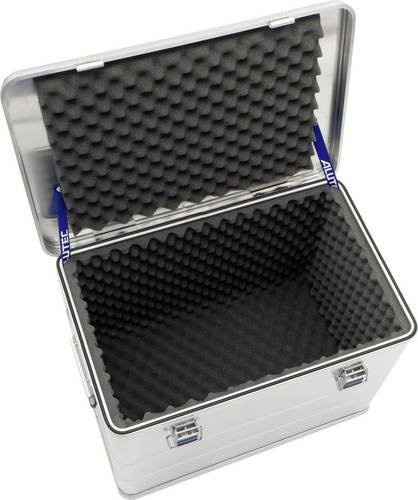 Alutec COMFORT 12073S Transportkiste aus Aluminium in Silber, B/T/H: 38,5 x 58,0 x 39,8 cm - Bild 1