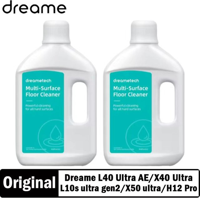 Dreame Reinigungslösung White 1000ml für X50 Ultra, X30 Ultra, X40 Ultra und L10s Pro Ultra - Bild 1