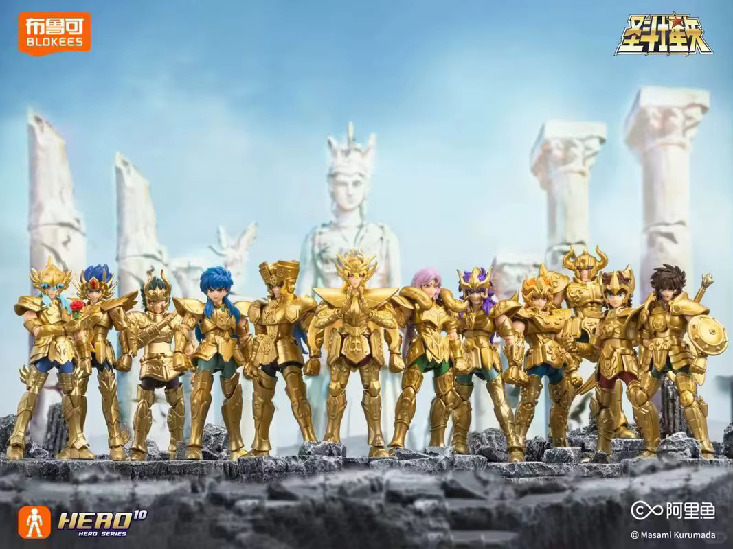 Blokees Saint Seiya Galaxy Version 4, Gold Zodiac Gemini, Montagebaustein, Actionfigur - Bild 3