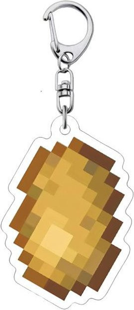 Bandai Schlüsselanhänger, Cartoon Pixel Welt Kumpel, Acryl, Unisex - Bild 1