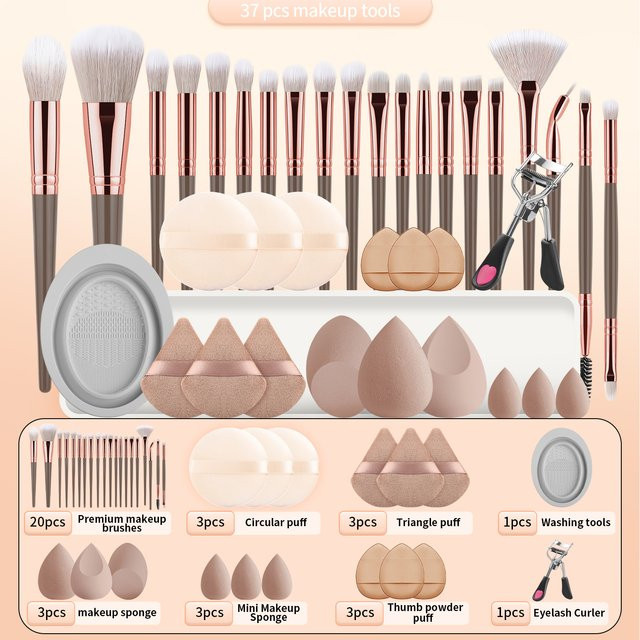 Ronshadow Make-up-Pinsel Set, Unisex - Bild 1