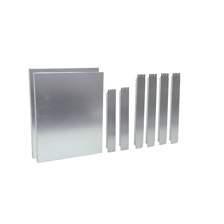 Schulte Profi-Steck Regalset mit 2 Fachböden, 4 Längenriegeln und 2 Tiefenriegeln, verzinkt, B: 120 cm, T: 50 cm - Bild 2