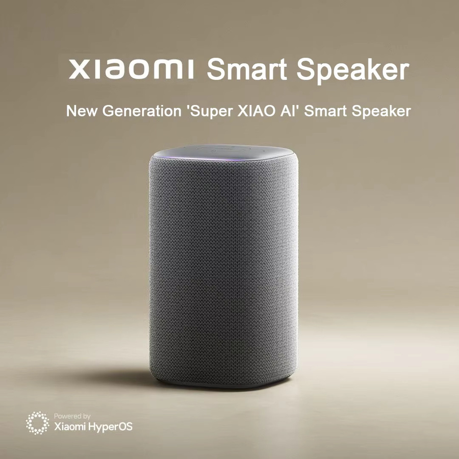 Xiaomi Smart Speaker mit Bluetooth 5.3, AI Sprachsteuerung und Wi-Fi in Grau - Bild 2