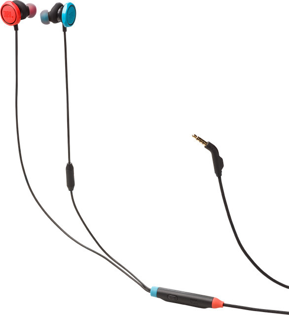 JBL Quantum 50 N Gaming-In-Ears in Rot/Blau - Bild 1