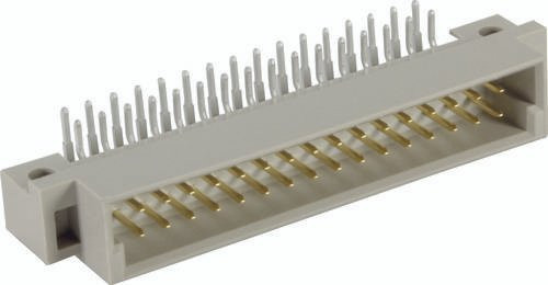 HARTING Messerleiste 09221326921 aus Messing in Grau mit 2 Reihen - Bild 1