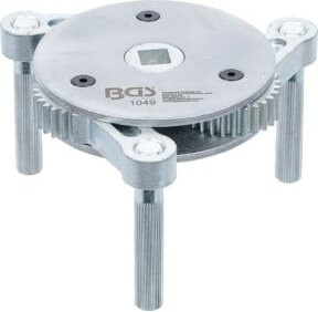 BGS Ölfilterspinne 3-armig für Ölfilter Ø 115 - 160 mm in Silber - Bild 1