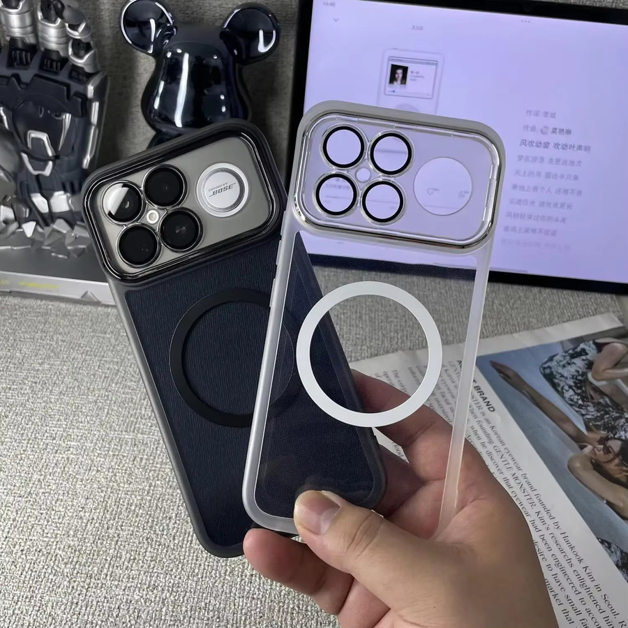 Transparente Silikonhülle mit Magnetfunktion für Xiaomi POCO F8 Pro Ultra F7 X7 M7 Pro, Stoßfester Vollschutz mit Anti-Drop-Funktion - Bild 2