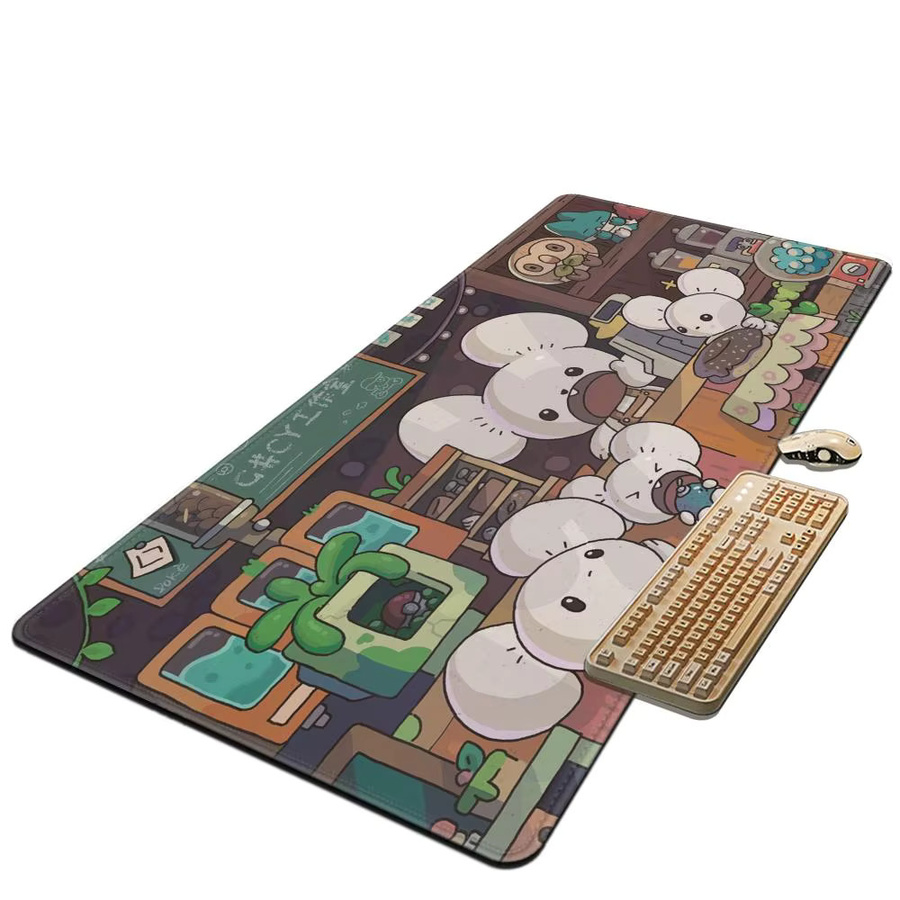 HYBXAXC PTCG Maushold Spielmatte für Einzelspieler in Schwarz und Multicolour - Bild 4