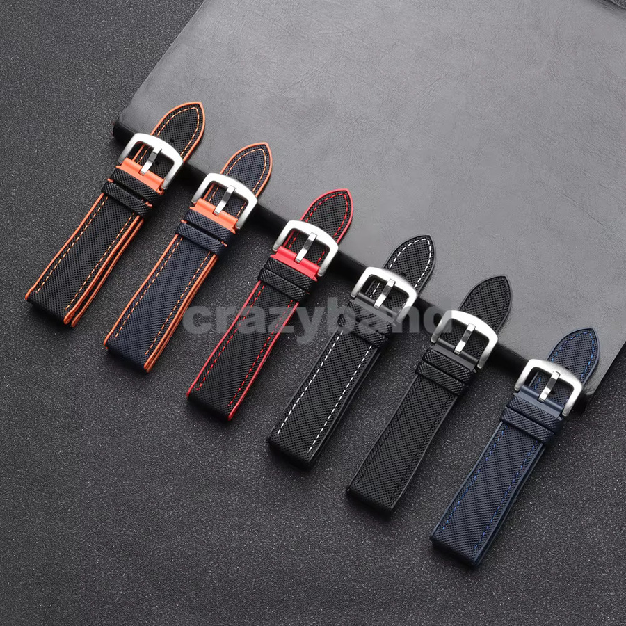 Uhrenarmband crazyband, Silikon, Schwarz, Herren - Bild 2