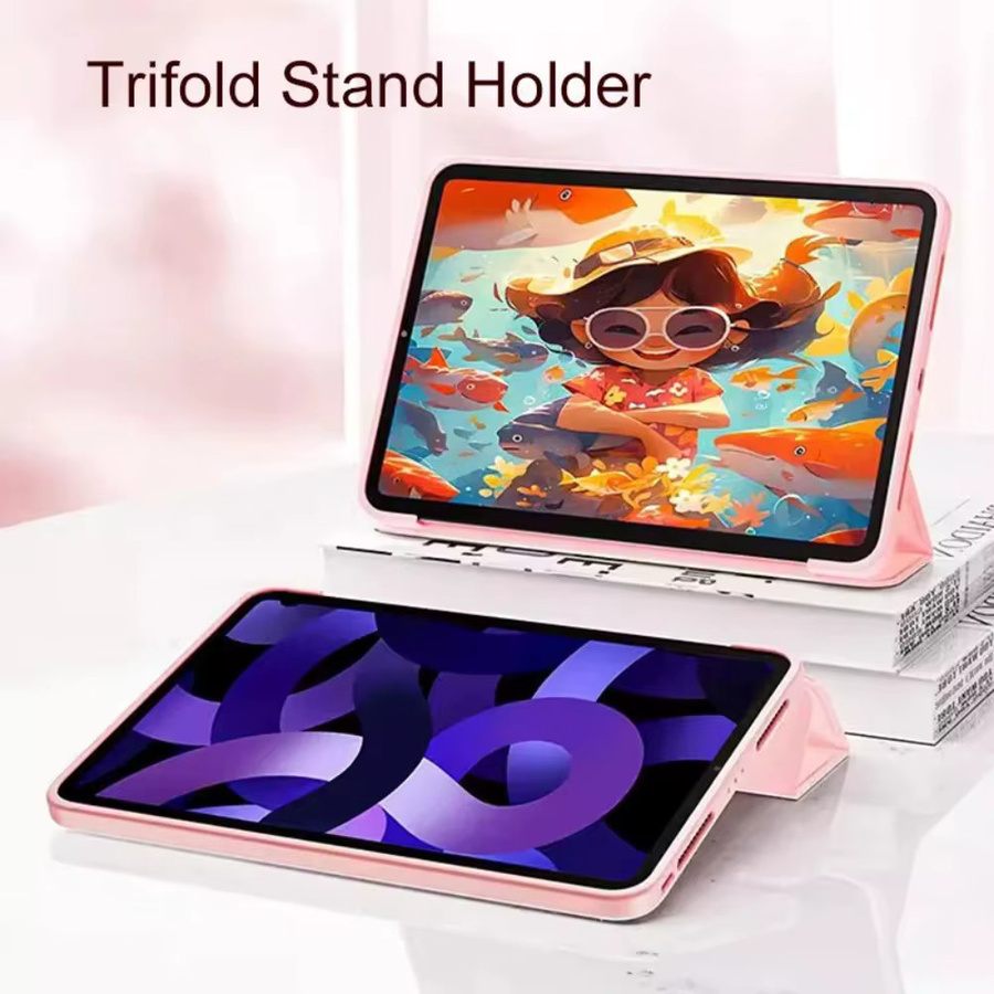 Leder Flip Tablet Hülle für Xiaomi Poco Pad, Redmi Pad und Xiaomi Pad Serie in Lila - Bild 2