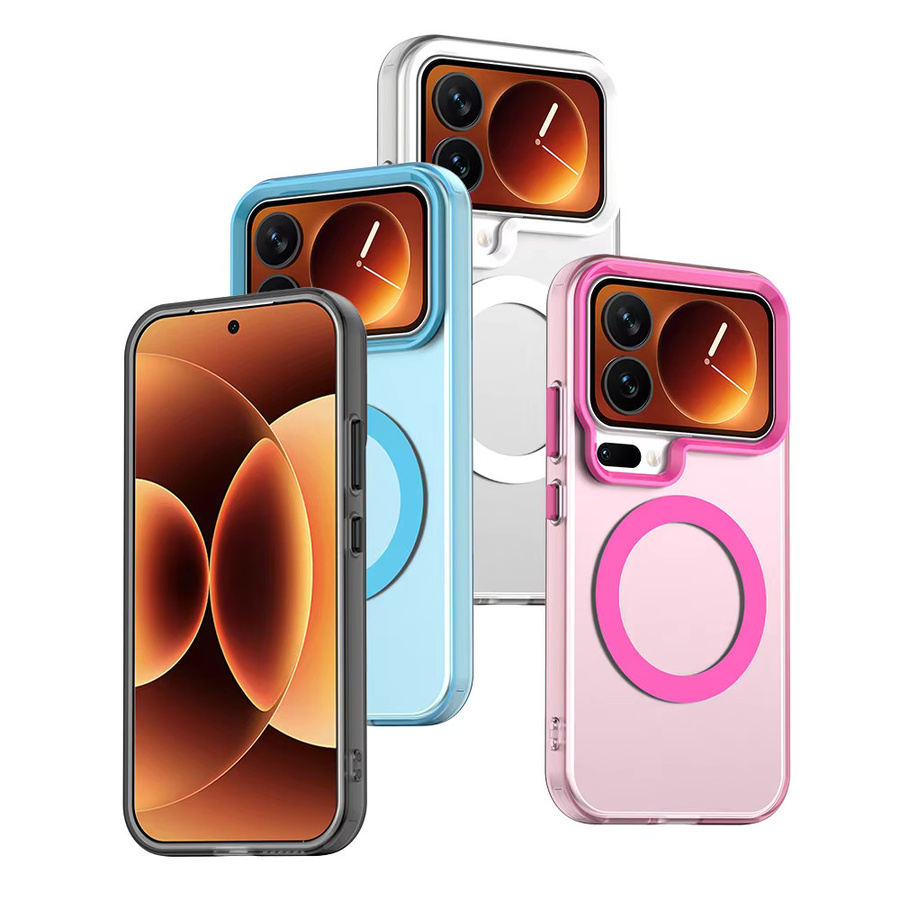 Xiaomi 17 Pro Max und 17 Pro Schutzhülle mit MagSafe Magnetisch Matt in Orange - Bild 2