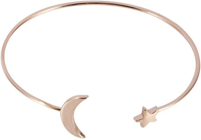 Armband Damen, Armspange, Mond-Stern-Dekoration, Roségold - Bild 1