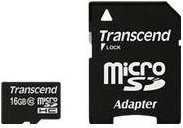 Transcend Premium microSDHC-Speicherkarte 16 GB Class 10 UHS-I inklusive SD-Adapter in Schwarz - Bild 2