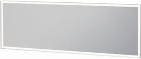 Duravit L-Cube LED-Lichtspiegel in Weiß mit Sensor und Dimmfunktion, B: 200 cm, H: 70 cm, T: 6 cm - Bild 1